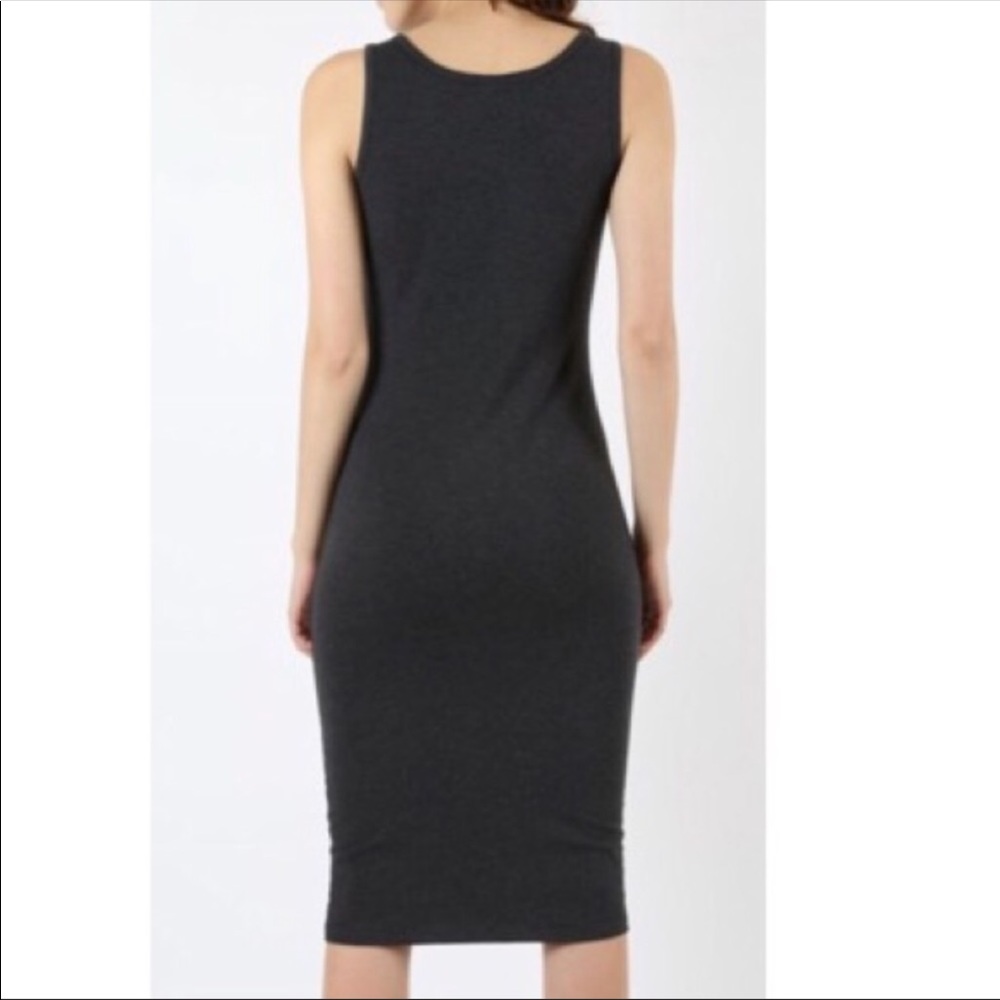 Bodycon silhouette tank midi by Zénana - Picture 3 of 4